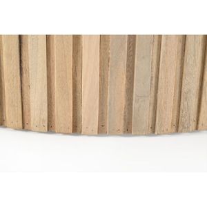 Sang trọng mới hiện đại Vòng Bàn cà phê Remi Bộ sưu tập xoài gỗ thuốc lá nâu thiết kế độc đáo đồ nội thất phòng khách - Product Image 5