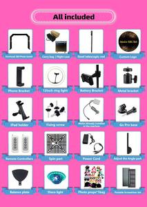 Cabine photo 360 degrés automatique manuelle solide et résistive de haute qualité, fabricant de vidéo 3D, caméra de cabine photo 360 degrés - Product Image 2