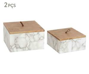 กล่องไม้ถูพื้นทำจากเรซิ่นทำมือพร้อมดีไซน์แบบฝังกล่องเก็บของแบบกำหนดเองสำหรับบ้านและสำนักงานกล่องเก็บของทำจากเรซิ่นที่ไม่เหมือนใครสำหรับตกแต่ง - Product Image 3