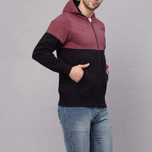 Custom Design <b>Men</b> <b>Zipper</b> <b>Hoodie</b> Full Zip Hooded Sweatshirt Fashion Sportswear Comfortable Casual Wear Plain <b>Hoodie</b> - Product Image 2