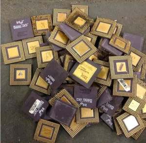 CHATARRA DE CPU DE CERÁMICA PENTIUM PRO GOLD/CHATARRA DE CPU DE CERÁMICA DE ALTO GRADO - Product Image 1