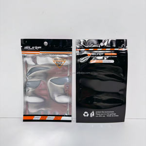 Túi đựng mồi câu cá có khóa kéo 500 chiếc, bao bì mềm đựng mồi giun, kèm đầu mồi spinner - Product Image 2