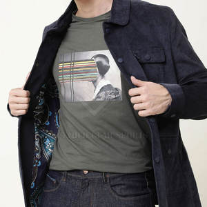 Camisetas Estampadas de Moda para Hombre, Tela de Poliéster/Algodón, Alta Calidad, Secado Rápido, Ecológicas, Transpirables, Nuevo Estilo - Product Image 4