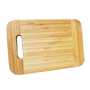 Tabla de cortar de bambú natural de forma redonda única precio de fábrica al por mayor para decoración de cocina - Product Image 4