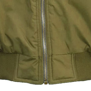 Chaqueta Safari de Talla Personalizada, Cuello Alto, Cierre de Cremallera, Impermeable, Informal, Tejido de Punto Otoñal para Hombre, Servicio OEM - Product Image 2