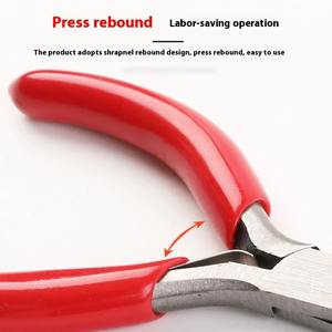 Professional Jewelry <b>Pliers</b> Set - Heavy-Duty Steel Wire Cutters, Flat <b>Needle</b>-<b>Nose</b> for DIY Jewelry Making & Metalwork - Product Image 6