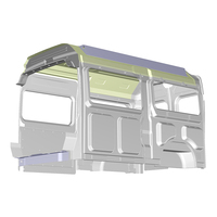 Nouveau design Movano PSA Châssis Perfect Fit ABS garniture intérieure doublure plastique latéral avec options de plafond sans canal d'air