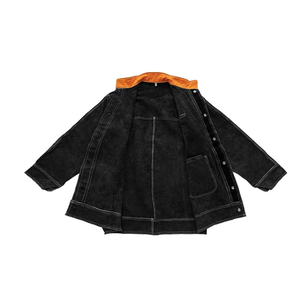 Veste de soudage en cuir de vachette de haute qualité pour hommes et femmes à personnaliser - Product Image 3