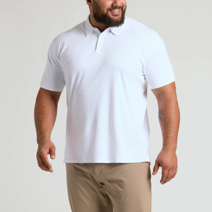 Polo de Algodón Premium para Hombre, Corte Ajustado, Diseño Elegante para Golf, Hecho con Logotipos Impresos Transpirables y Suaves y Etiquetas Privadas - Product Image 1