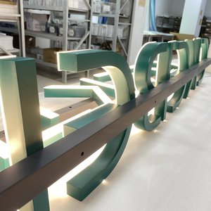Letras Iluminadas Frontales sin Marco y Letras Iluminadas para Exteriores, Letras Iluminadas para Interiores, Letras de Canal Acrílicas 3D, Letreros para Exteriores - Product Image 3