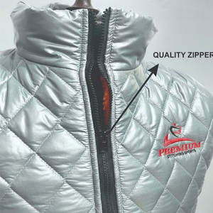 Veste bomber rembourrée sans manches de haute qualité, col montant, veste matelassée pour homme, gilet - Product Image 3