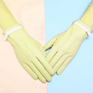 2025 nuevos guantes de cuero transpirables personalizados de alta calidad hechos a mano Pakistán Casual conducción diaria Uso de esquí versión de invierno - Product Image 6