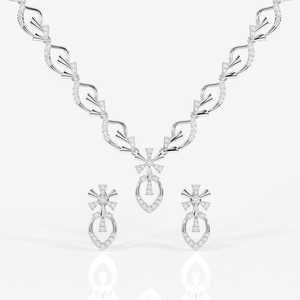 Seraphina 1,65 Carat Moissanite Diamond Prong Set VVS1 Claridad Collar de plata esterlina redondo Rodio Plateado IGC Certificado - Product Image 2