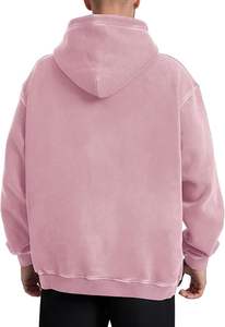 เสื้อฮู้ดซักกรดลำลองสำหรับผู้ชายผ้าฟลีซผ้าฝ้ายสี100% ระบายอากาศเป็นมิตรกับสิ่งแวดล้อมใส่ได้ปกติฤดูหนาว - Product Image 6