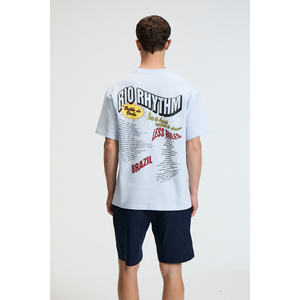 GRIMELANGE YUM Camiseta con cuello redondo y estampado oversize para hombre - Product Image 6
