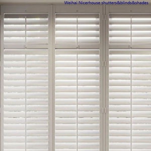 Meilleur <span class=keywords><strong>prix</strong></span> d'usine Volets de plantation en pvc et en <span class=keywords><strong>bois</strong></span> Volets électriques pour fenêtres Volets de fenêtre extérieurs et intérieurs - Product Image 4