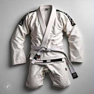 ชุดยูโด บราซิลเลียนยิวยิตสู คุณภาพสูง ปี 2024 ผ้าฝ้าย 100% สำหรับศิลปะการต่อสู้  รับสกรีนโลโก้ ขายส่ง สำหรับผู้ใหญ่ทุกเพศ - Product Image 5