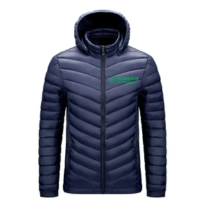 Nouveauté Behram International Veste matelassée sur mesure OEM écologique à fermeture éclair style streetwear d'hiver 100% polyester - Product Image 4