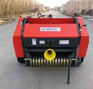 รถแทรคเตอร์1070 Pto Drive Alfalfa แบบกลมเครื่องอัดฟางติดตั้งพร้อมกับมอเตอร์แกนผลิตสูงรับประกัน2ปีของใหม่ - Product Image 3