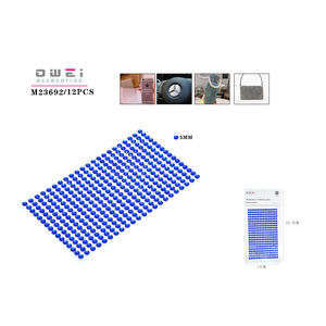 Petits autocollants décoratifs en diamant bleu - Product Image 1