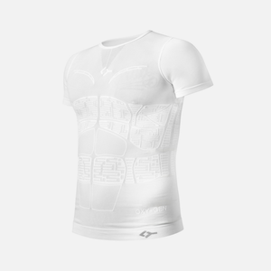 Camiseta interior de manga corta OXY-GEN blanca talla L/XL (50-54) - Product Image 3