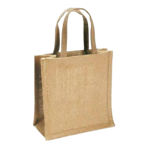 Sacs à provisions en Jute de haute qualité, Style personnalisé, motif de tissu, pièces de couleur, petite origine brute indienne - Product Image 4