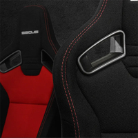 Siège auto en tissu Speedster OEM haute performance avec look sport inclinable réglable et expérience de course