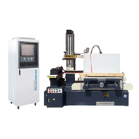 Machine de découpe à fil CNC EDM Dk7720 avec moteur, haute précision 0,02 mm, diamètre de fil 0,10-0,20 mm, automatique