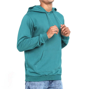 Sudadera con capucha para hombre más vendida, logotipo de colores sólidos hecho a medida, diseño de punto transpirable, capucha antiretráctil de invierno impresa - Product Image 1
