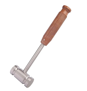 Martillo HEATH de 240 mm (9.12 pulgadas) de diámetro, cabeza de acero de 40 mm, acero inoxidable, 850 g/500 g, martillo para miad, martillo para levantar huesos duros - Product Image 4