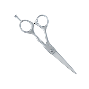 Stainless Steel Beauty Mustache Trimming Scissors Cutting Scissors Affordable Barber Straight <b>Edge</b> Blade Mustache Hair Scissors - Product Image 3