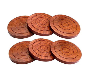 Table Top Acacia <b>Wood</b> Tea Coaster Custom <b>Wood</b> Kitchen <b>Placemats</b> Top Demanding Best Quality Wholesale Exporter - Product Image 1