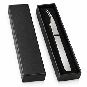 Pinzas Curvas Plateadas de Alta Calidad para Extensiones de Pestañas de Volumen, Herramienta de Precisión de Acero Inoxidable - Product Image 6