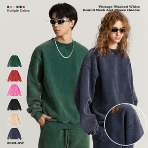 เสื้อฮู้ดดี้ผู้หญิงสตรีทแวร์ พิมพ์ลายสกรีนโลโก้ตามสั่ง ผ้าฟลีซคอตตอน 100% หนัก 500 แกรม ขนาดโอเวอร์ไซส์ ขายส่ง - Product Image 3