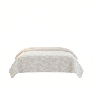 Copriletto Moderno Estivo Bouti con Motivo Floreale Stampato, 100% Poliestere, Lavabile, Morbido, per Letti da 90-180 cm, Uso Domestico - Product Image 3