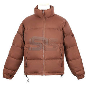 Chaqueta acolchada ajustada de calle para hombre con logotipo personalizado recién llegada chaqueta de invierno transpirable ligera y elegante para exteriores al por mayor - Product Image 1