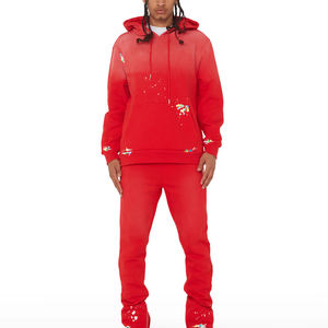 Survêtements respirants pour hommes haute qualité hommes 2025 survêtements vêtements de course uni blanc Jogging porter - Product Image 1