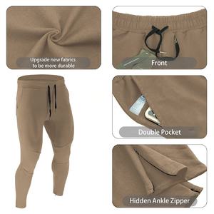 กางเกงจ็อกเกอร์ผ้าฟลีซคอตตอนขายส่ง ทรงหลวม สไตล์ลำลอง ใส่เที่ยวกลางแจ้ง เอวสูง ยืดได้ มีกระเป๋าหลายช่อง ซิป  สตรีทแวร์ - Product Image 3