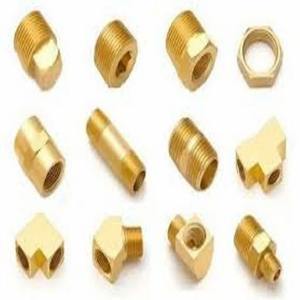 Raccords sanitaires en laiton de qualité supérieure fabriqués en Inde pour la plomberie de salle de bain et de cuisine, connecteurs en laiton doré durables - Product Image 1