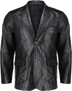 Craft Fashionable Leather Jackets for Men with Stylish Long Sleeves Available at Wallet Friendly Prices - Product Image 1
