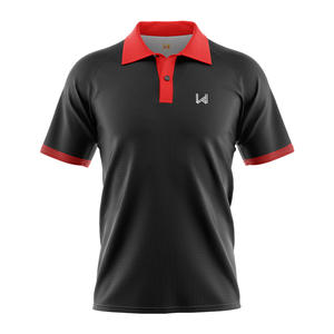 Camisetas Polo Casuales de Manga Corta para Hombre, Antiencogimiento, Mezcla de Poliéster/Algodón de 200 g/m², Impresión de Serigrafía con Logotipo Personalizado en la Parte Delantera - Product Image 2