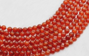 Wholesale Natural Red Color Red Onyx 8mm Round Healing <b>Beads</b> Loose <b>Beads</b> for Jewelry Making <b>Meditation</b> - Product Image 5