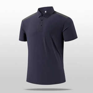 Camiseta Polo de Nailon al por Mayor, Tejido Refrescante al Tacto, Camisetas Polo Personalizadas de Secado Rápido, Camiseta Polo Deportiva para Hombre - Product Image 6