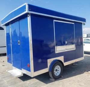 Remorque de cuisine mobile durable avec réfrigérateur grill et friteuse conçue pour les entrepreneurs servant des repas chauds en bordure de rue - Product Image 4