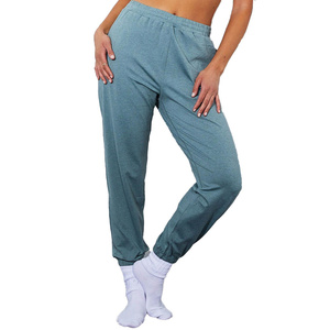 Pantalon de survêtement pour femme en coton doux, dentelle d'hiver, tissu extensible pour le yoga, le jogging, les voyages, la détente, les activités de plein air, élastique - Product Image 2