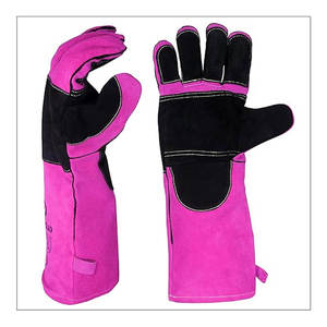 Industrial Thermal Resistant Welding Working <b>Gloves</b> Reinforced <b>Finger</b> Safety Welding Working <b>Gloves</b> - Product Image 6
