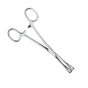 Pince de serrage allemande en acier inoxydable, Non fendue (extrémité fermée), pince de serrage de haute qualité, langue, nez du ventre - Product Image 3