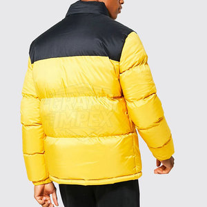 High Quality Eco-Friendly Breathable Casual Puffer <b>Winter</b> <b>Jacket</b> for <b>Men</b> with Stand Collar and Front Logo for <b>Sale</b> - Product Image 2
