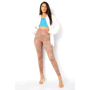 Vêtements de sport 2025 avec fabrication au Pakistan et services OEM & ODM Leggings pour femmes Haute élasticité Leggings de sport actifs pour femmes - Product Image 3