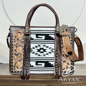 Sac à main pour femme en cuir de vache véritable, grande capacité, vente en gros, 2025, sac à main à bandoulière de haute qualité, fait à la main - Product Image 1